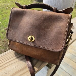 Project Vintage Coach Court bag